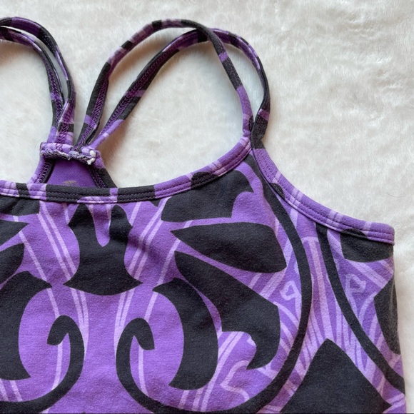 Balance Collection purple & black racer back athletic tank top size large - Picture 7 of 14